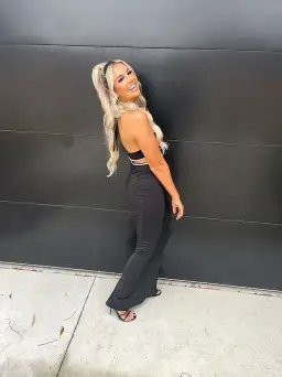 Meshki Nicha Midi Dress Black Size XS/ Au 6 for rent on The Volte - image 3