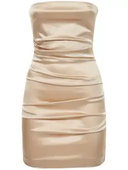 Bec & Bridge Heather Mini Dress Champagne Size 8  for rent on The Volte - image 3