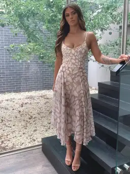 Kookai Kendra Dress Print Size 8  for rent on The Volte - image 3