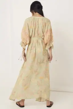 Spell & The Gypsy Butterfly Gown Print Size 8 for rent on The Volte - image 3