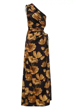 Sonya Nour Marabella Maxi Dress Print Size 12 