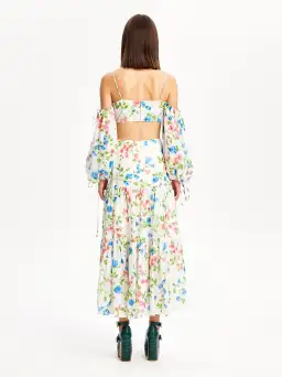 Alice McCall Rolling Meadows Midi Dress Bluebell Print Size 10 for rent on The Volte - image 5