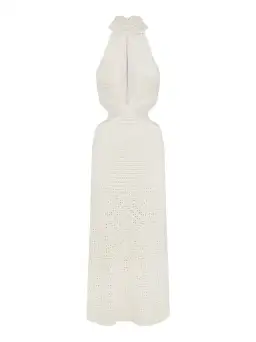 Alice McCall Salty Kisses Midi Dress Porcelain White Size 12 / L for rent on The Volte - image 7