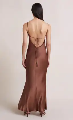 Bec & Bridge Annika Gown Brown Size 8  for rent on The Volte - image 3