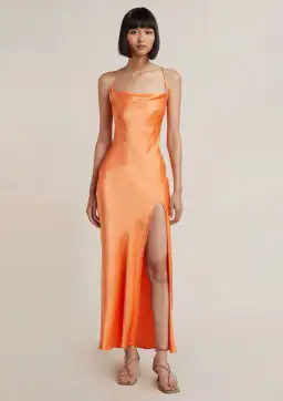 Bec & Bridge Annika Cowl Gown Sorbet Size 8  for rent on The Volte - image 1