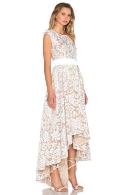 Bronx & Banco Bohem Nude Print Dress Nude Size 10 for rent on The Volte - image 3