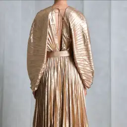 Acler Westover Dress Gold Size 8 for rent on The Volte - image 4