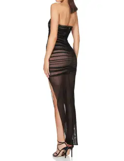 Nookie Eden Gown Black Size XS / Au 6  for rent on The Volte - image 2