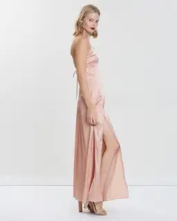 Hansen & Gretel Zen Silk Dress Blush Size 8 for rent on The Volte - image 2