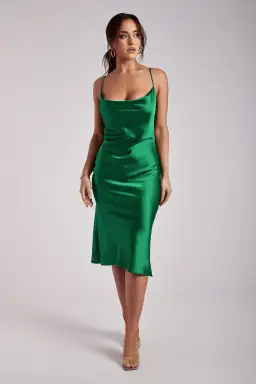 Meshki Tabitha Dress Green Size XS/Au 6  for rent on The Volte - image 1