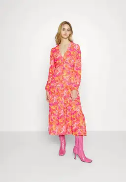 Never Fully Dressed Vibrant Dress Multi Size 8