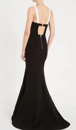 Rebecca Vallance Hepburn Full Length Gown Black Size 12 for rent on The Volte - image 3