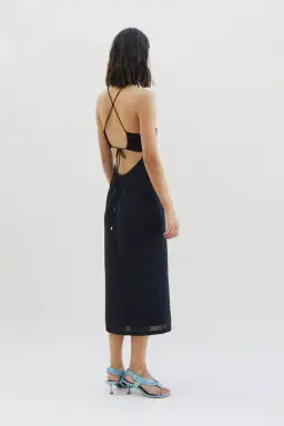 Suboo Asha Splice Slip Dress Black Size XS/Au 6 for rent on The Volte - image 3