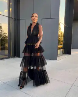 Lexi Zendaya Dress Black Size 10 for rent on The Volte - image 5