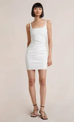 Bec and Bridge Karina Mini Dress in Ivory Size 10 for rent on The Volte - image 1