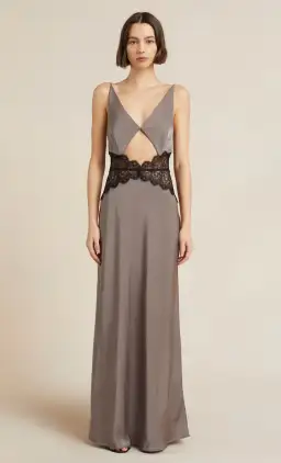 Bec & Bridge Camille Dress Pewter Size 6