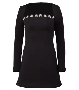 Rachel Gilbert Stella Mini Dress Black Size 1 / AU 8  for rent on The Volte - image 3