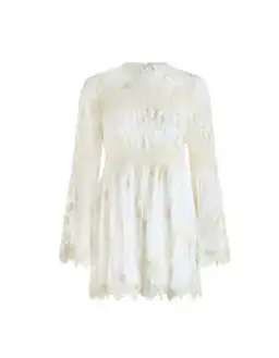 Zimmermann Tropicale Antique Playsuit Cream Size 1/Au 10  for rent on The Volte - image 2