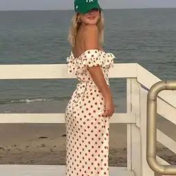 Realisation Par The Claudia Dress Super Dot Size XS / Au 6 for rent on The Volte - image 2