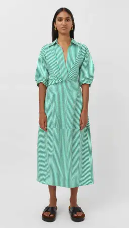 Camilla and Marc Flynn Cocoon Dress Green Size S/ Au 8