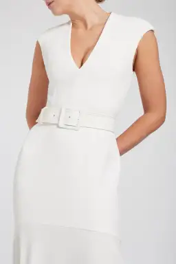 Rebecca Vallance Milan Gown White Size 12 for rent on The Volte - image 6