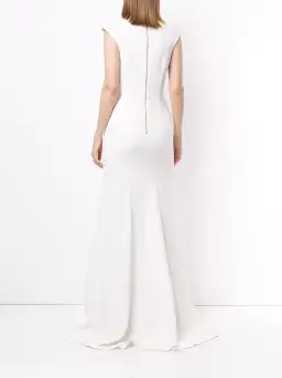 Rebecca Vallance Milan Gown White Size 12 for rent on The Volte - image 5