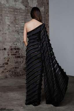 LEXI BOWERY DRESS – BLACK SZ 10