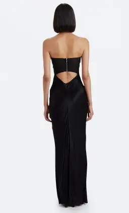Bec & Bridge Halle Strapless Dress Black Size 6  for rent on The Volte - image 2