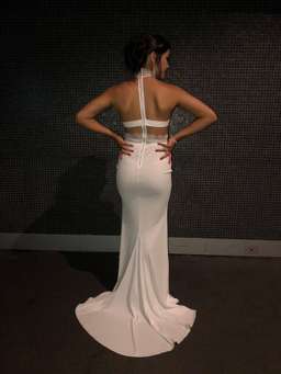 Blu Gown (white) Abyss By Abby