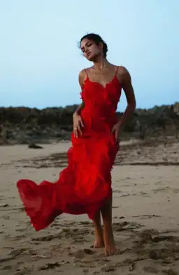 Rat & Boa Cecelia Dress Red Size XS/6 for rent on The Volte - image 4