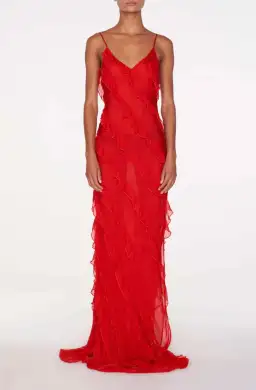 Rat & Boa Cecelia Dress Red Size XS/6 for rent on The Volte - image 3