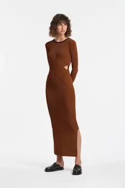 Sir the Label Josephine Maxi Dress Hazel Size 8  for rent on The Volte - image 1