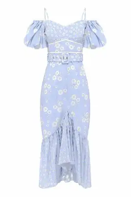 Alice McCall Izabella Midi Dress in Blue Size 6 for rent on The Volte - image 4