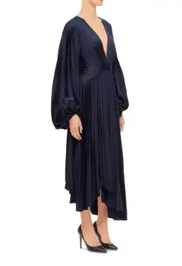 Acler Palms Dress Navy Size 8 for rent on The Volte - image 3