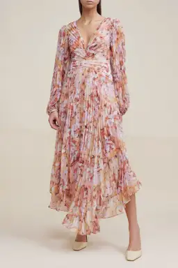 Acler Astone Dress Lilac Brush Size 10  for rent on The Volte - image 1