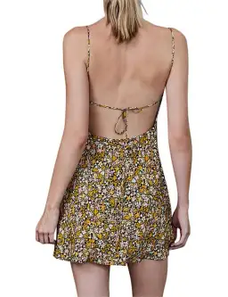 Bec & Bridge Maisie Silk Mini Dress Floral Size 10 for rent on The Volte - image 3