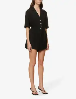 Viktoria & Woods Dalmatian Playsuit Black Size 0 / Au 6 for rent on The Volte - image 1