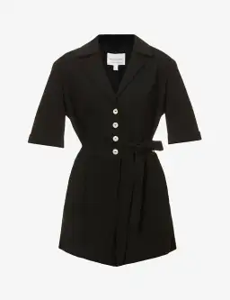 Viktoria & Woods Dalmatian Playsuit Black Size 0 / Au 6 for rent on The Volte - image 5