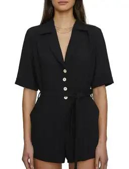 Viktoria & Woods Dalmatian Playsuit Black Size 0 / Au 6 for rent on The Volte - image 2