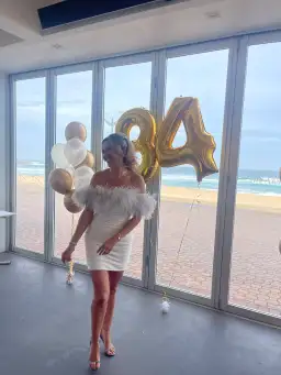 Rachel Gilbert Zion Mini Feathers Dress Ivory Size S / AU 8  for rent on The Volte - image 3