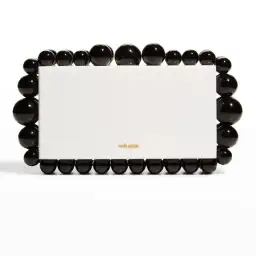 Cult Gaia Eos Clutch Black/White
