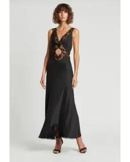 Sir The Label Aries Cut Out Dress Black Size 2 / AU 10