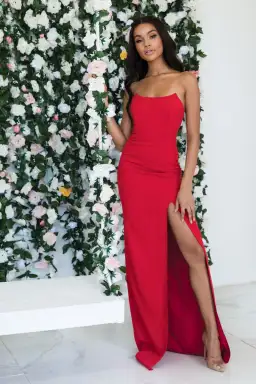 Abyss by Abby Sofia Dress Red Size 10