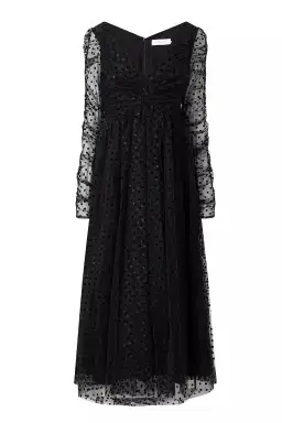 Zimmermann Ballet Tulle Midi Dress Black Size 16 for rent on The Volte - image 6