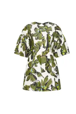 AJE Oasis Cut Out Mini Dress Olive Leaf Size 16 for rent on The Volte - image 5