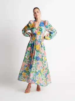 Sheike Free Spirit Maxi Dress Floral Size 12