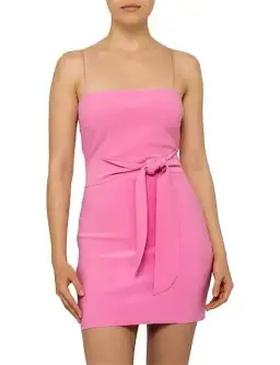 Bec & Bridge Alexandra Mini Dress Pink Size 8 / S for rent on The Volte - image 1