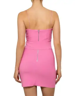 Bec & Bridge Alexandra Mini Dress Pink Size 8 / S for rent on The Volte - image 2