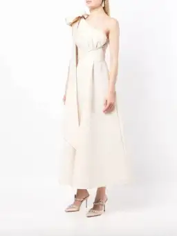 Rachel Gilbert Malea Midi Dress Stone Size AU 6 for rent on The Volte - image 2