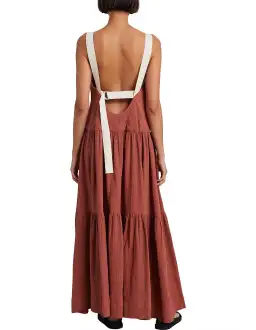 Bec & Bridge Aleah Maxi Dress Clay Size 10 for rent on The Volte - image 3